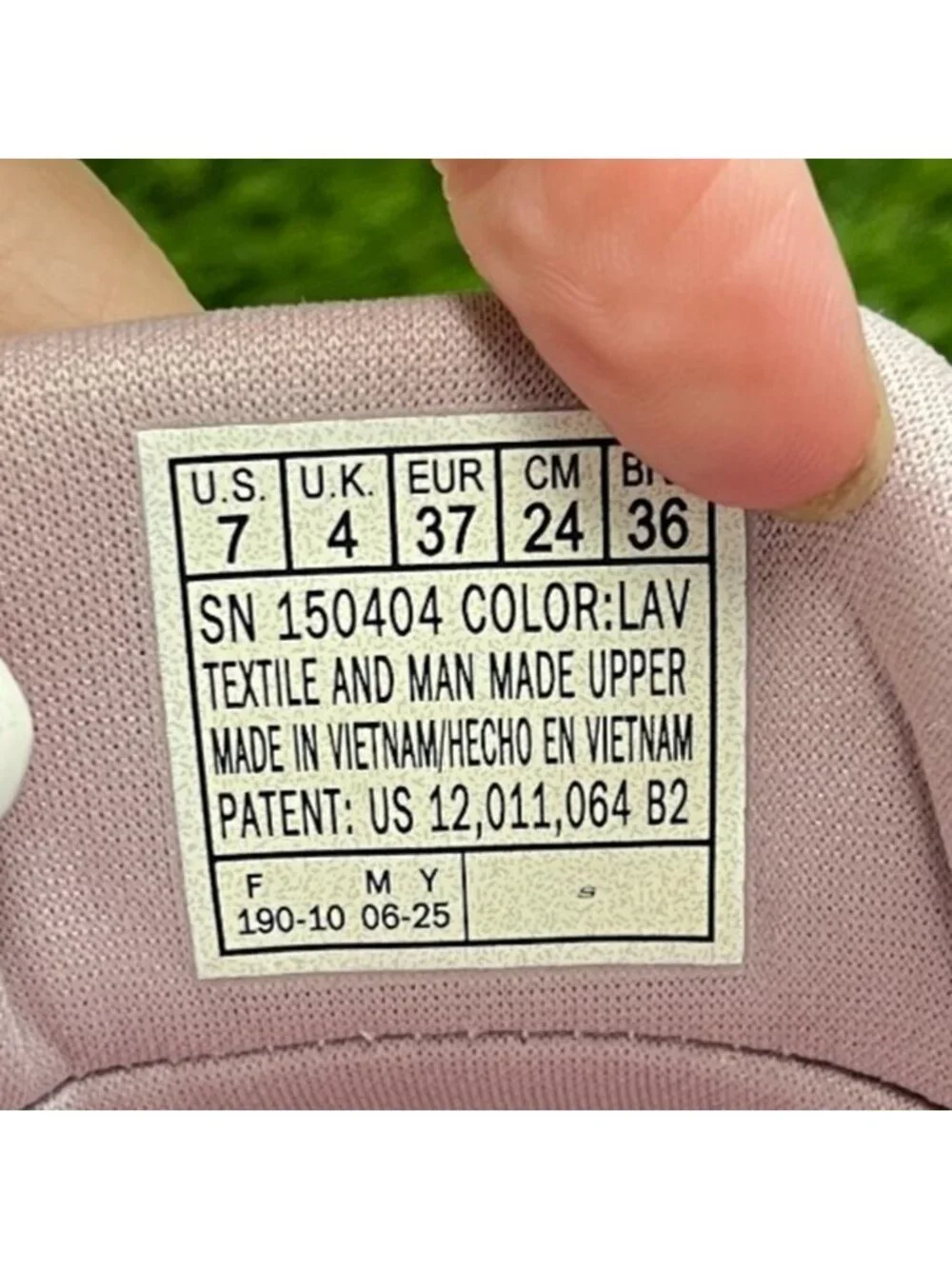 Skechers Contour Foam-Cozy Fit Womens Size 7 Lavender Running Shoes Sneakers